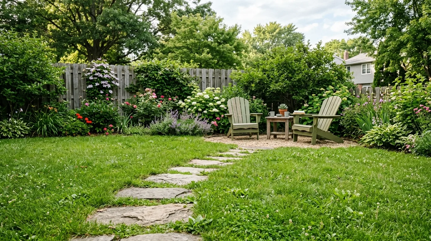 Simple Patio Edge Planting